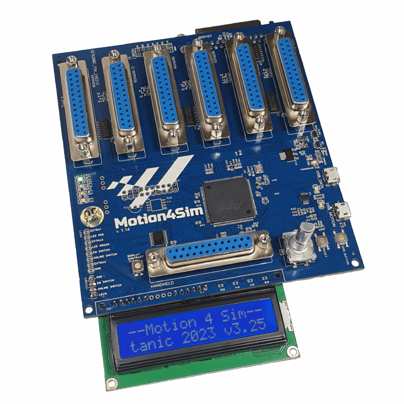 Motion4Sim Controller with Display/Encoder Next Gen
